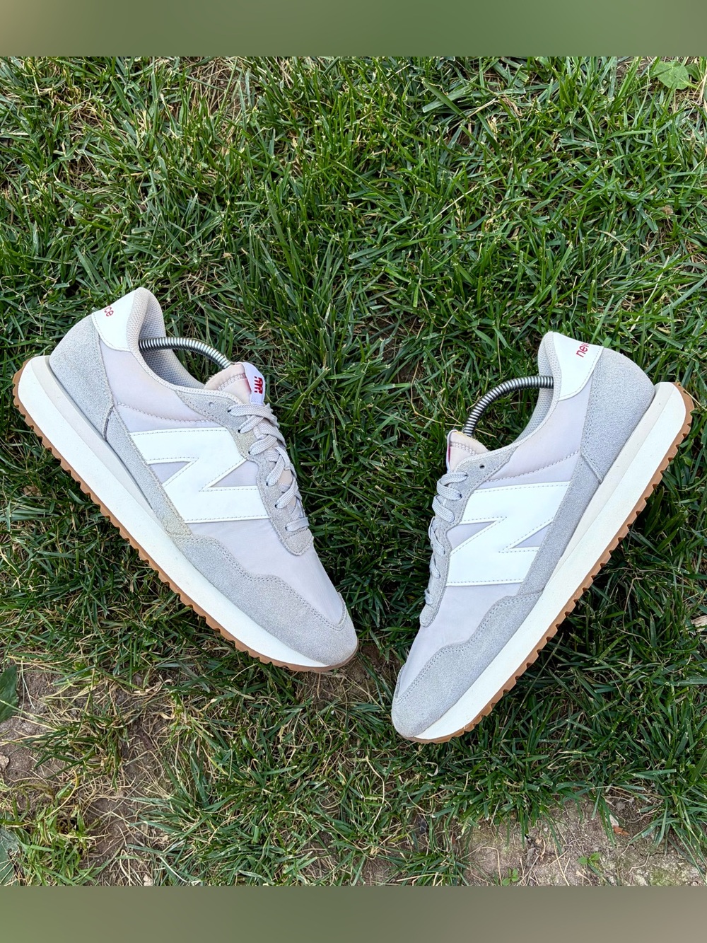 White/Gray Mens New Balance 237 Retro Sneakers size 11 Casual shoes